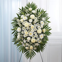 White Sympathy Standing Spray