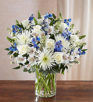 SINCEREST SORROW BLUE AND WHITE