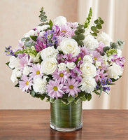 CHERISHED MEMORIES LAVENDER AND WHITE