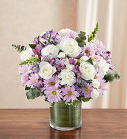 CHERISHED MEMORIES LAVENDER AND WHITE