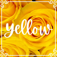 Three yellow roses in a bud vase