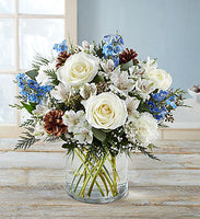 Winter Wishes Bouquet Showing