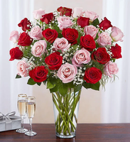 
              Ultimate Elegance™ Long Stem Pink & Red Roses
            