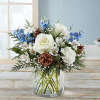 Winter Wishes Bouquet Showing