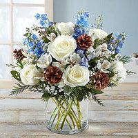 Winter Wishes Bouquet Showing