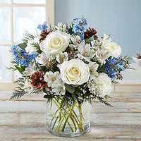 Winter Wishes Bouquet Showing
